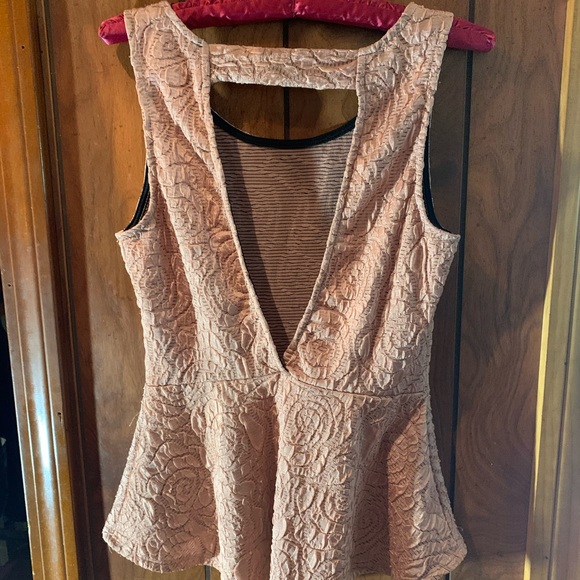 Dressy peplum tank shirt - Picture 9 of 9